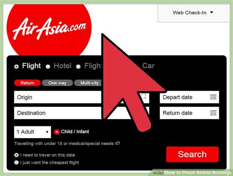Low cost carriers may require that passengers must use this service online. How to Check AirAsia Bookings: 9 Steps (with Pictures ...