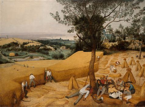 The Harvesters Pieter Bruegel The Elder 19164 Work Of Art