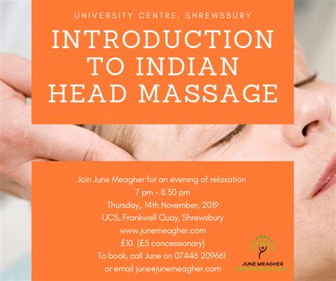 Introduction To Indian Head Massage Shrewsbury Aamar Healing
