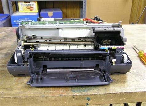 If in case, the ink level is low, replace the ink cartridges and then you are good to go. i960 Waste Ink Tank Pad Replacement - Nifty-Stuff.com