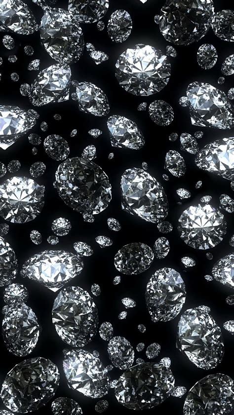 Sparkly Diamonds Sparkle Wallpaper Black Diamond Wallpaper Diamond