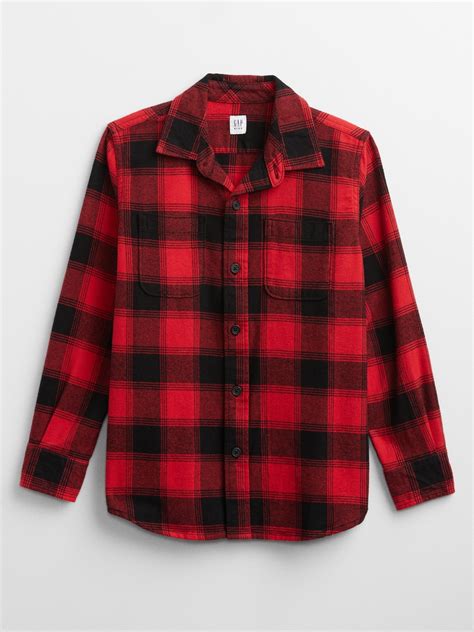 Kids Flannel Shirt Gap Factory