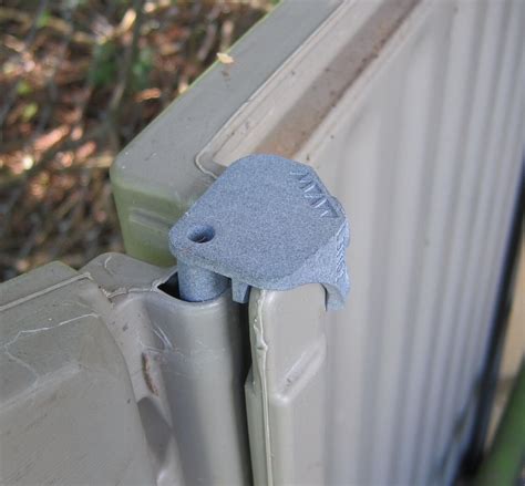 Upgraded LEFT Hinge for Rubbermaid 6 X 5 ft. Slide-Lid Resin Shed, Part