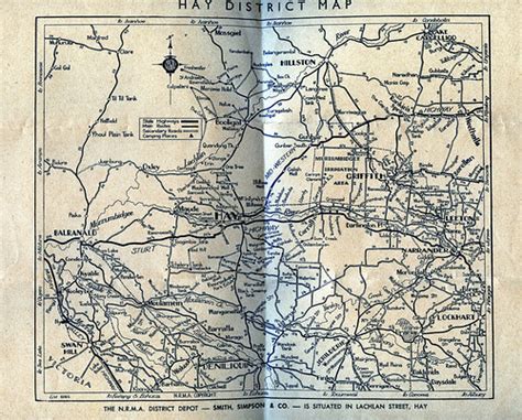 1940 Hay District Map By Smith Simpsons And Co Hay And