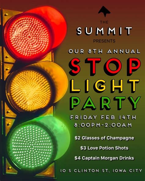 8th Annual Stop Light Party The Summit