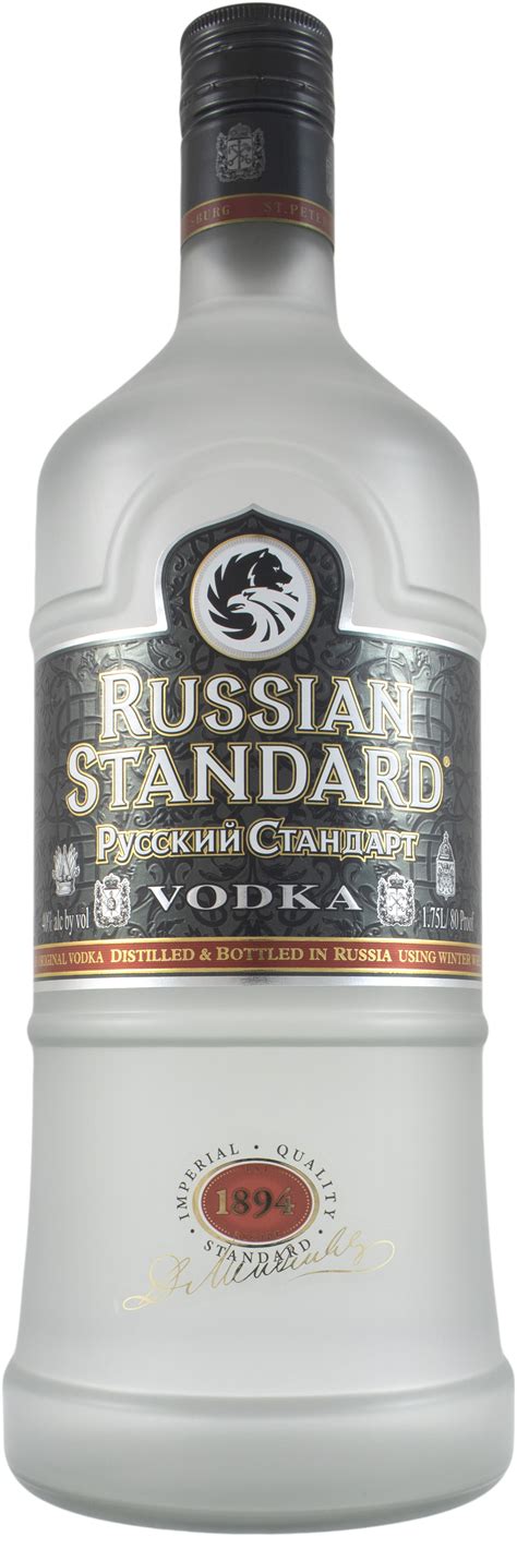 Russian Standard Regular Vodka Wine Library