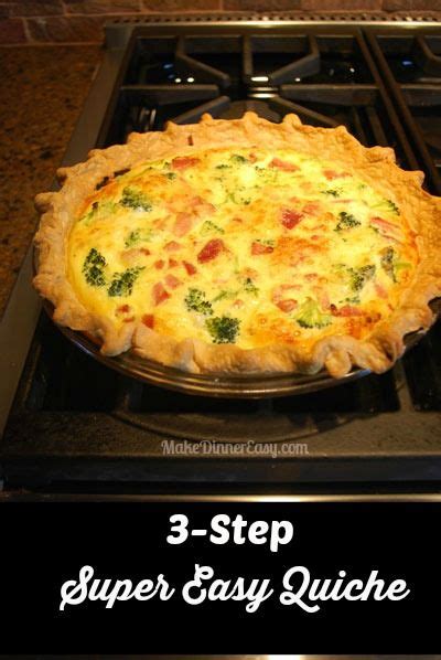 I like to press this into a springform pan to make if you have multiple pie crusts, use a sheet of parchment paper between each one to avoid them sticking together. Easy Quiche in 2020 | Quish recipes, Kiesh recipes, Quiche recipes