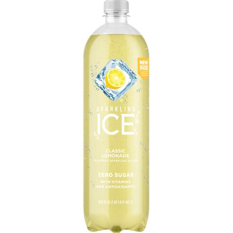 Sparkling Ice Sparkling Water Classic Lemonade Zero Sugar 338 Fl Oz