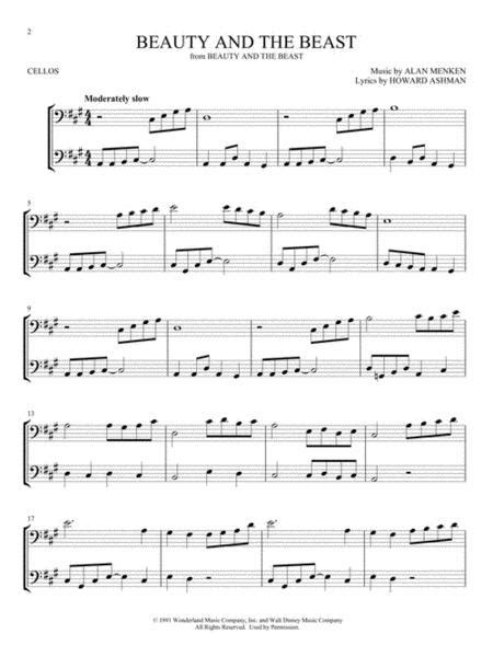 Buy Violoncello Cello Scores Sheet Music Movie Walt Disney
