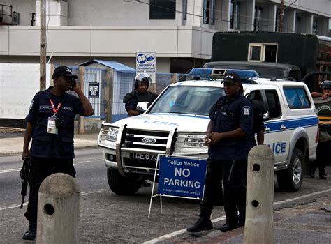 Eight Trinidad And Tobago Police Service Officers Detained In Connection