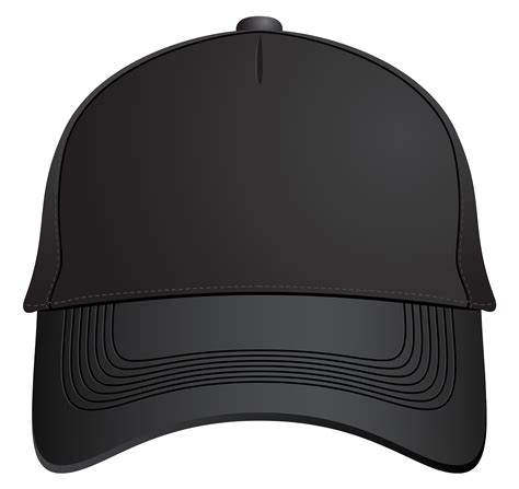 Black Basebal Hat Png