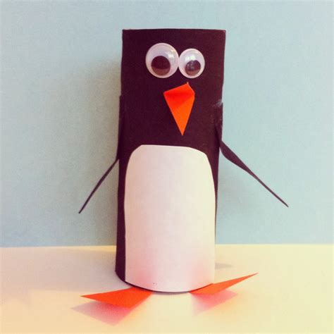 Toilet Paper Roll Penguin Gettin Crafty With Natalie