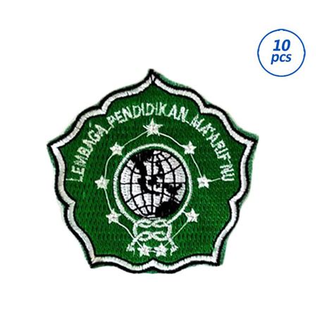 Jual Mulyocreative Badge Bordir Logo Lembaga Pendidikan Ma Arif Nu
