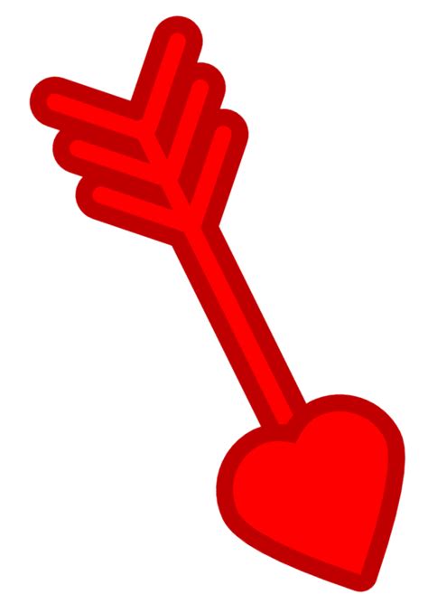Clipart Arrow With Heart Gudang Gambar Vector Png