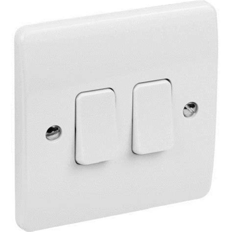 100 Safe Square Shaped Plastic 220 Voltage Electrical Modular Switches