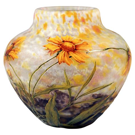 Daum Nancy Huge Vase Art Nouveau France Lorraine Circa 1906 At 1stdibs