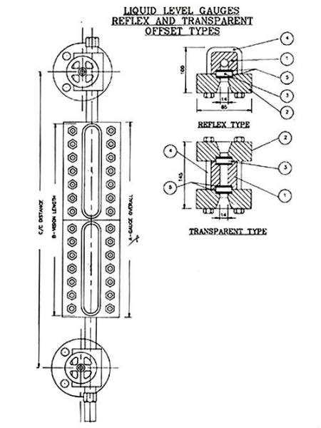 Reflex Level Gauge With Bridle For Gwr Level Transmitter Shridhan