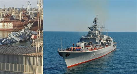 Russia Ukraine War Ukraine Sinks Its Own Navy Ship Hetman Sahaidachny
