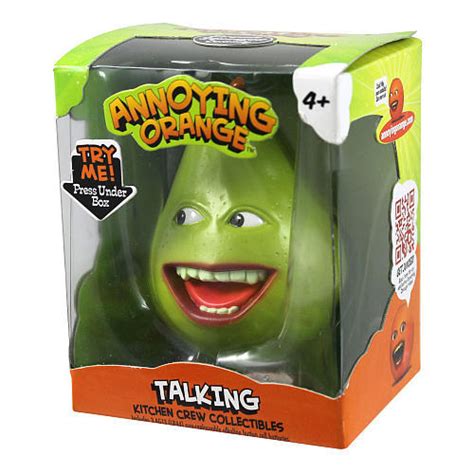 Annoying Orange Talking Figure Pear Wave 1 Images At Mighty Ape Nz