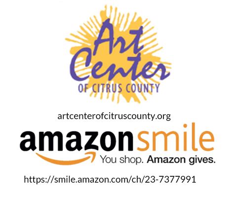 Support The Art Center With Amazon Smile Art Center Of Citrus County