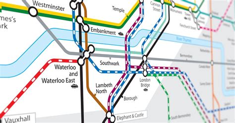 This Tfl Map Makes Travel Easier For Anxious Commuters