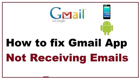 How To Fix Gmail App Not Receiving Emails Youtube