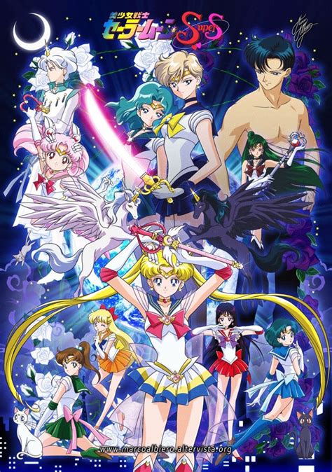 Sailor Moon Super S By Marco Albiero Sailor Moon Marco Albiero Art Pinterest Sailor Moon