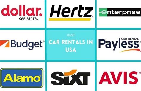 The Best Rental Car Companies In United States America According Our