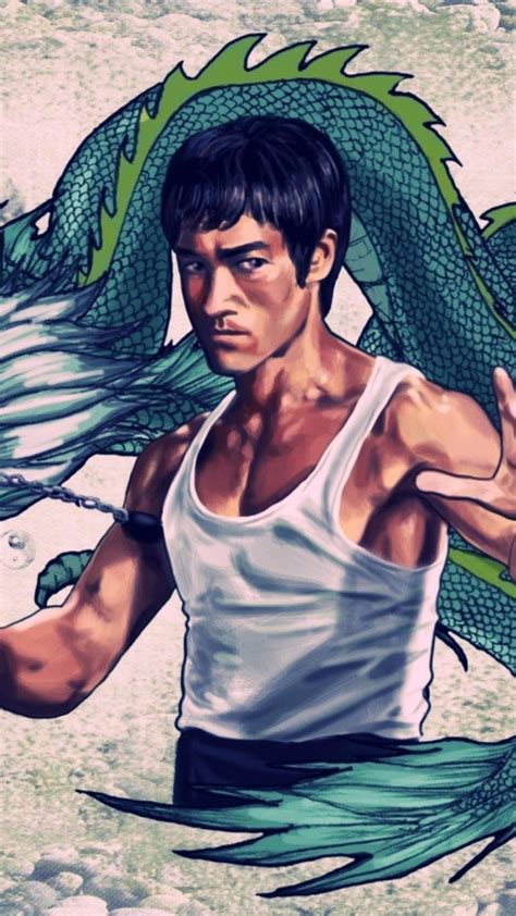 Bruce Lee Artwork Wallpaper Download Mobcup