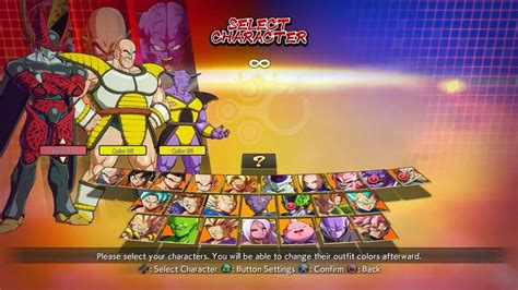Image Dragon Ball Dragonball Fighterz Roster