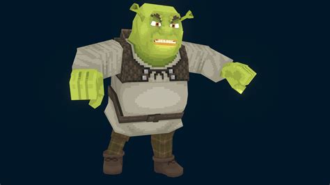 Shrek 3d Model By Cazfps 7768ce9 Sketchfab
