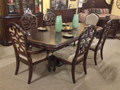 The storage is all about smart furniture that provides it. Flemingsburg 7 Piece #Dining Room Set Ashley #Furniture in ...