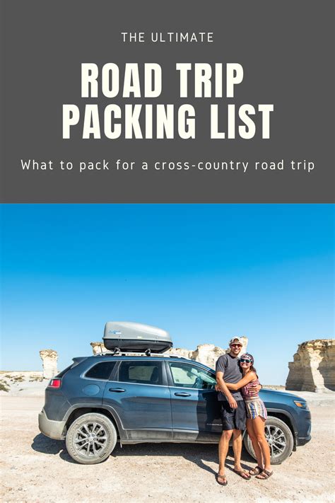 Ultimate Cross Country Road Trip Packing List Artofit