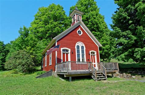 7 Of The Most Charming Converted Little Red Schoolhouses For Sale Red