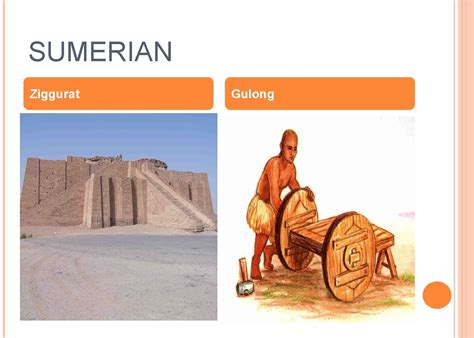 Mesopotamia Ang Unang Kabihasnan Sumerian Ziggurat Gulong Sumerian