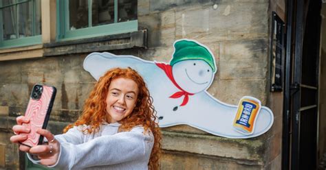Irn Bru Launch Nationwide Snowman Hunt With The Iconic Character Dotted
