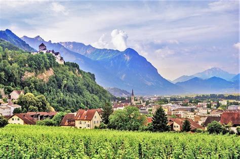 Vaduz in Liechtenstein - city to visit in the Alps