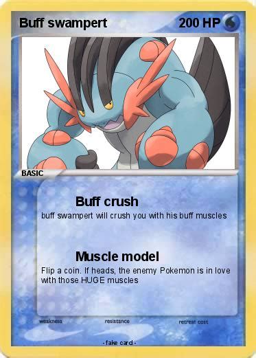 Pokémon Buff Swampert Buff Crush My Pokemon Card