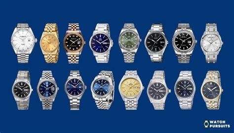 21 Affordable Watches That Look Like Rolex Datejust Watch Pursuits