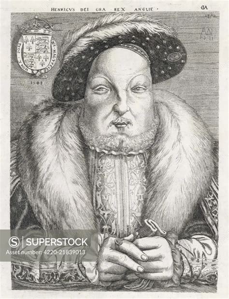 King Henry Viii 1491 1547 At The End Of His Life Superstock