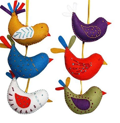 Corinne Lapierre Felt Summer Birds Sewing Craft These Look Really Sweet