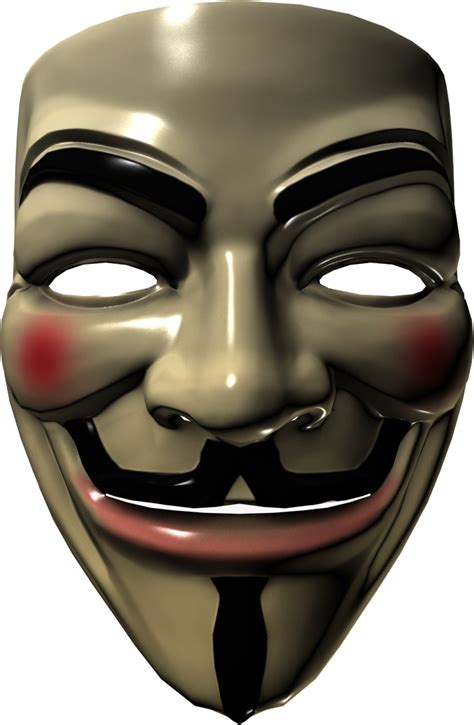 Guy Fawkes Mask Anonymous Mask Png Download 7571159 Free