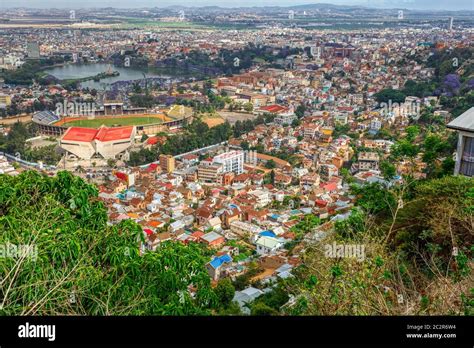 Antananarivo Cityscape Tana Capital Of Madagascar French Name