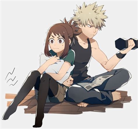 Pin By Uzumakikorra On Bakugou Katsuki X Uraraka Ochako Hero My Hero