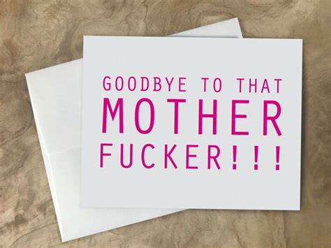 Divorce Card Funny Break Up Card Goodbye Card Hilarious Etsy