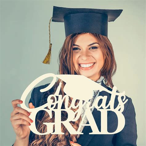 Buy 2022 Graduation Party Decorations Wood Sign “congrats Grad”class