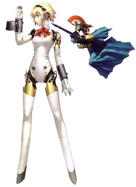 aigis from shin megami tensei persona 3 character concept character art character design