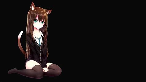 Anime Cat Girl Hd Wallpaper Backiee Free Ultra Hd