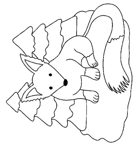 Coloring Page Fox Animals Coloring Pages 8