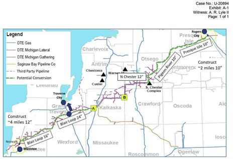 Dte Energy To Build Natural Gas Pipeline In Manistee Area